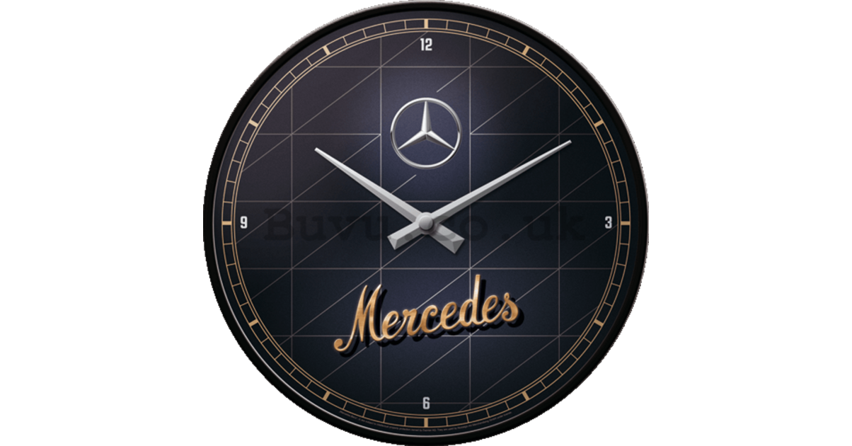 Horloge Mercedes garage - Garage/Atelier/Les horloges - le-grenier-vintage